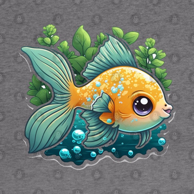 Cute Guppy Fish by Duke's